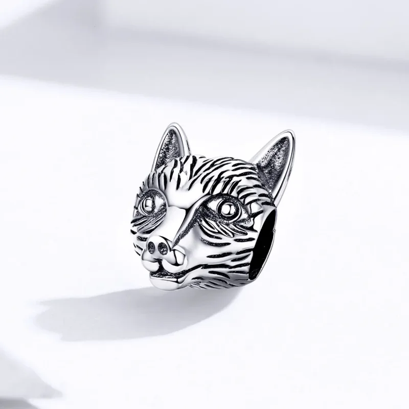 (bilde for) Pandora Style German Shepherd Charm - BSC168 - Vis 2
