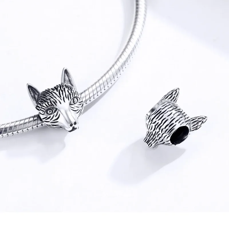 (bilde for) Pandora Style German Shepherd Charm - BSC168 - Vis 4