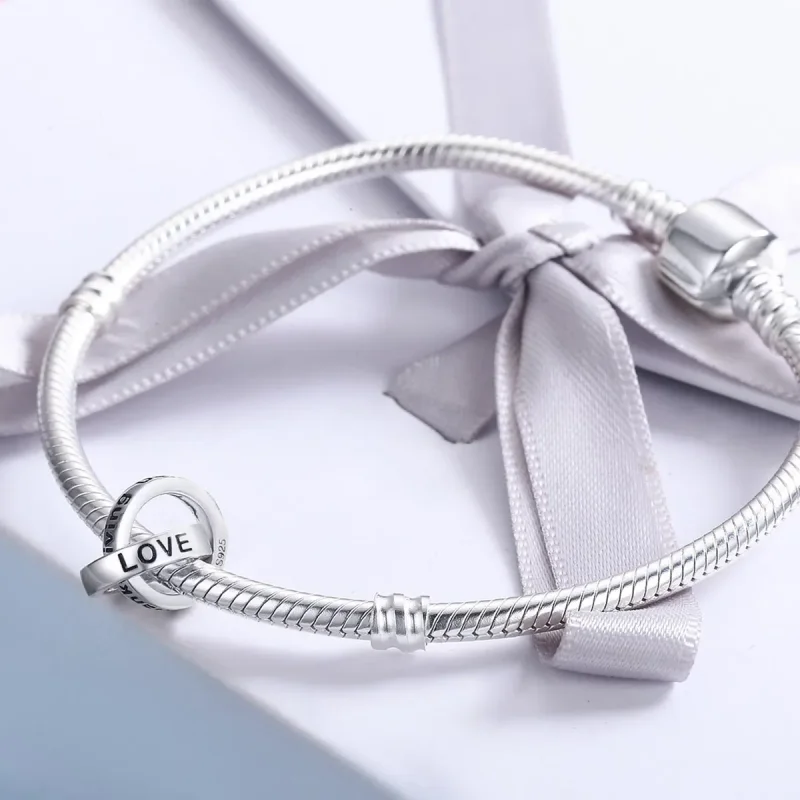 (bilde for) Pandora Style Grateful to You Charm - SCC227 - Vis 4