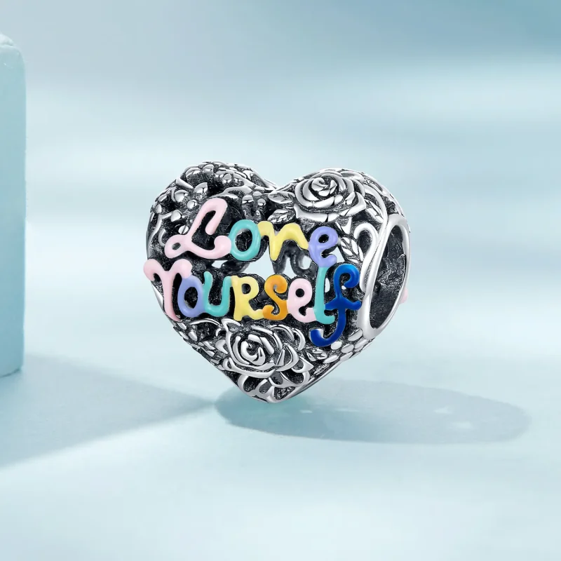 (bilde for) Pandora Style Hjertemønster Charm - SCC2354 - Vis 2