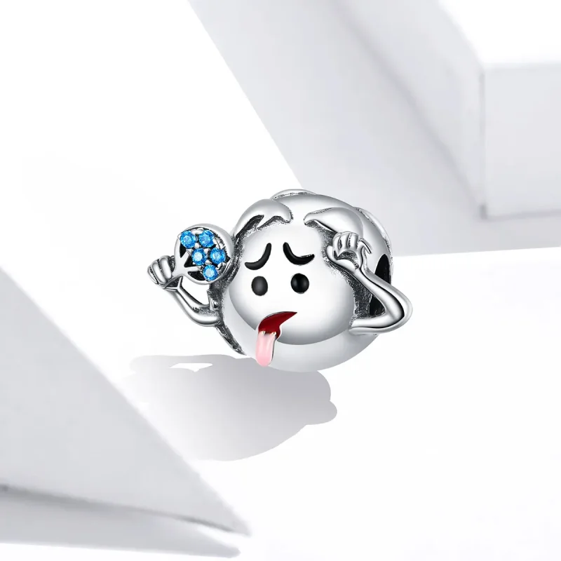 (bilde for) Pandora Style Hot Earth Charm - SCC1582 - Vis 2