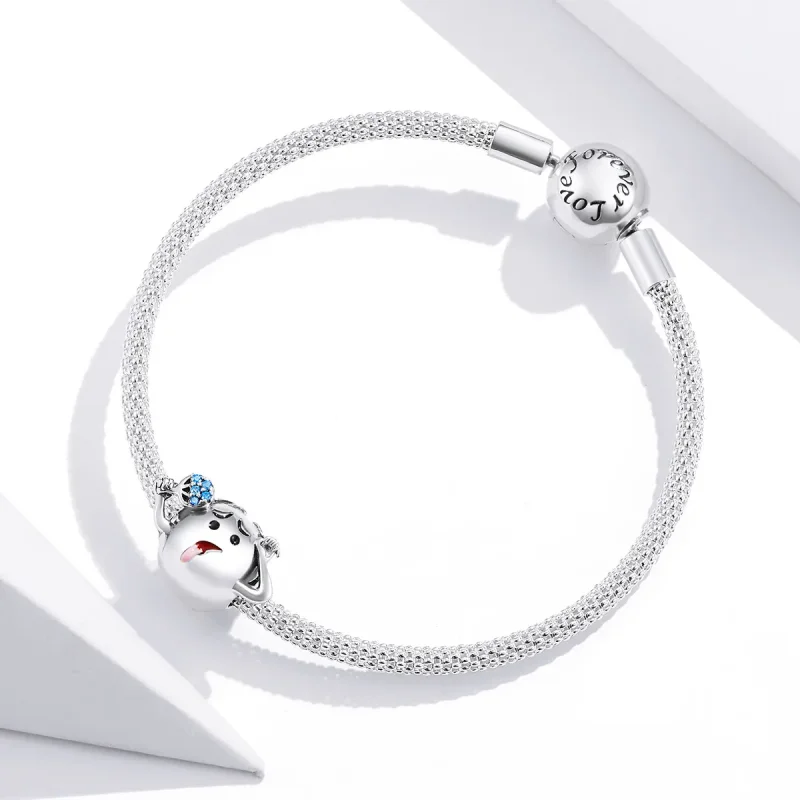 (bilde for) Pandora Style Hot Earth Charm - SCC1582 - Vis 4