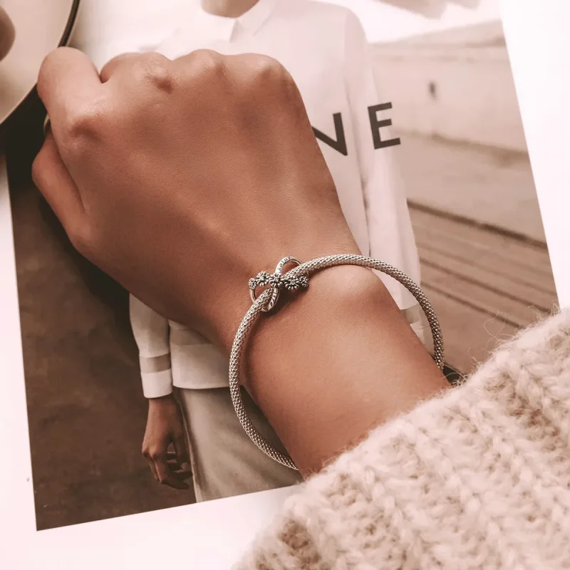 (bilde for) Pandora Style Infinite Flowers Charm - SCC2099 - Vis 6