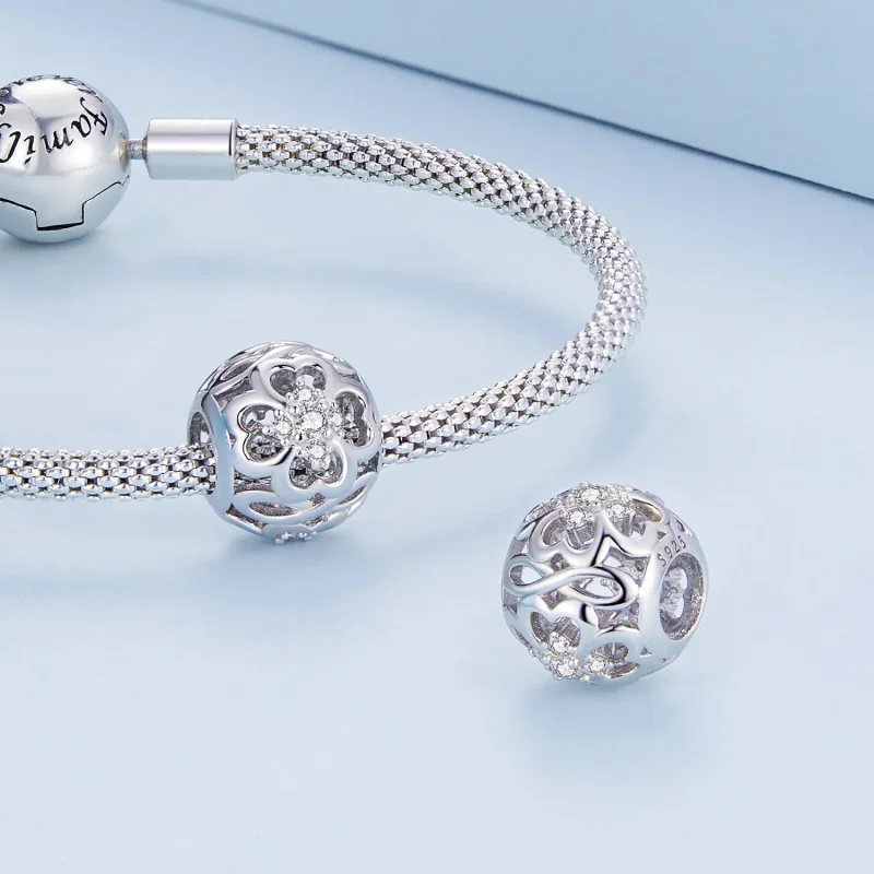 (bilde for) Pandora Style Infinite Heart Charm - BSC664 - Vis 5