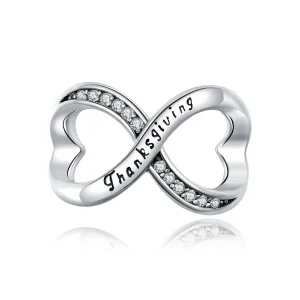 (bilde for) Pandora Style Infinity Symbol Charm - SCC1636