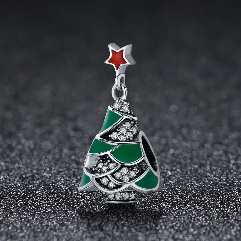 (bilde for) Pandora Style Juletre Charm - SCC307 - Vis 2