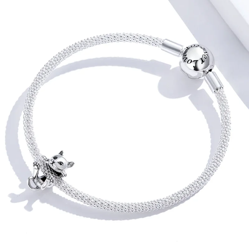 (bilde for) Pandora Style Kitten Charm - BSC208 - Vis 2