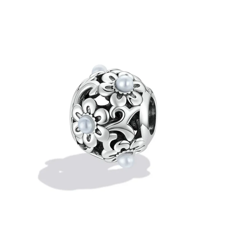 (bilde for) Pandora Style Klassisk Blomster Charm - SCC2182 - Vis 2