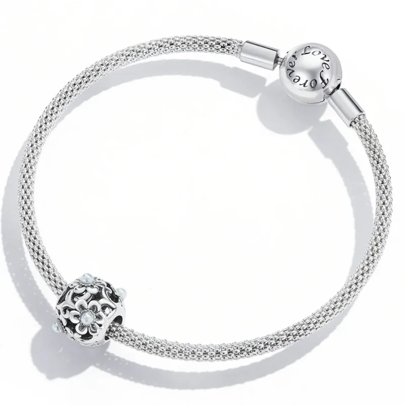 (bilde for) Pandora Style Klassisk Blomster Charm - SCC2182 - Vis 4