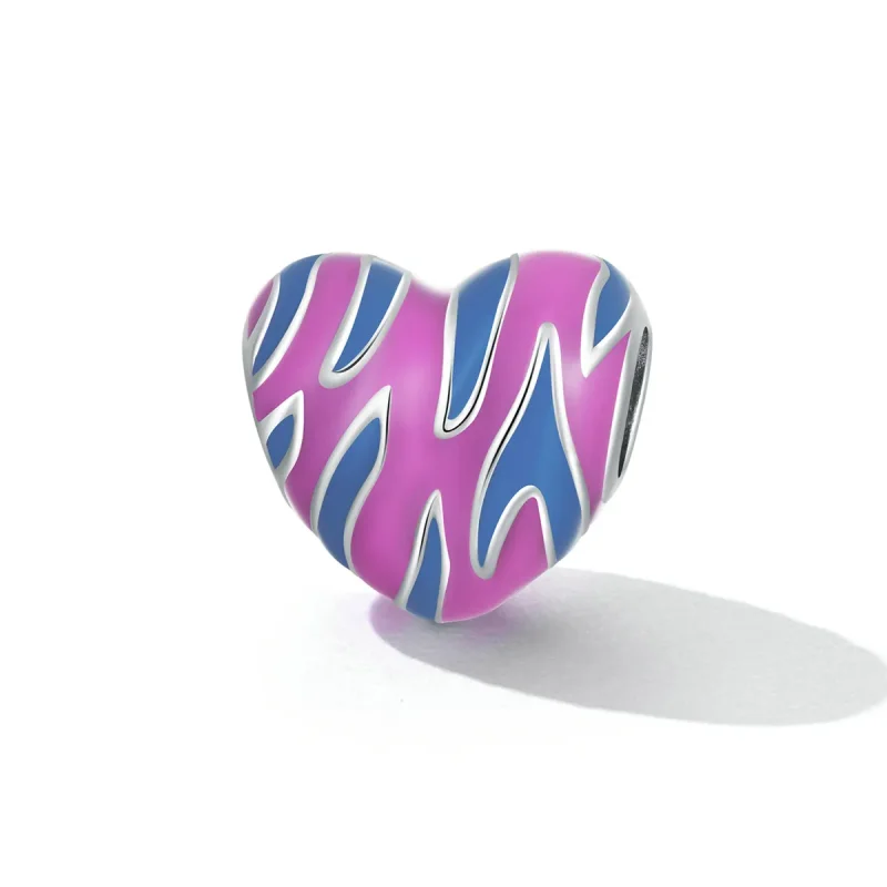(bilde for) Pandora Style Kontrastfarge Love Charm - SCC2215 - Vis 2