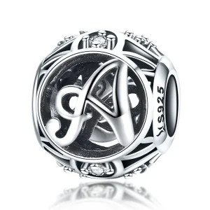 (bilde for) Pandora Style Letter-A Charm - SCC738-A