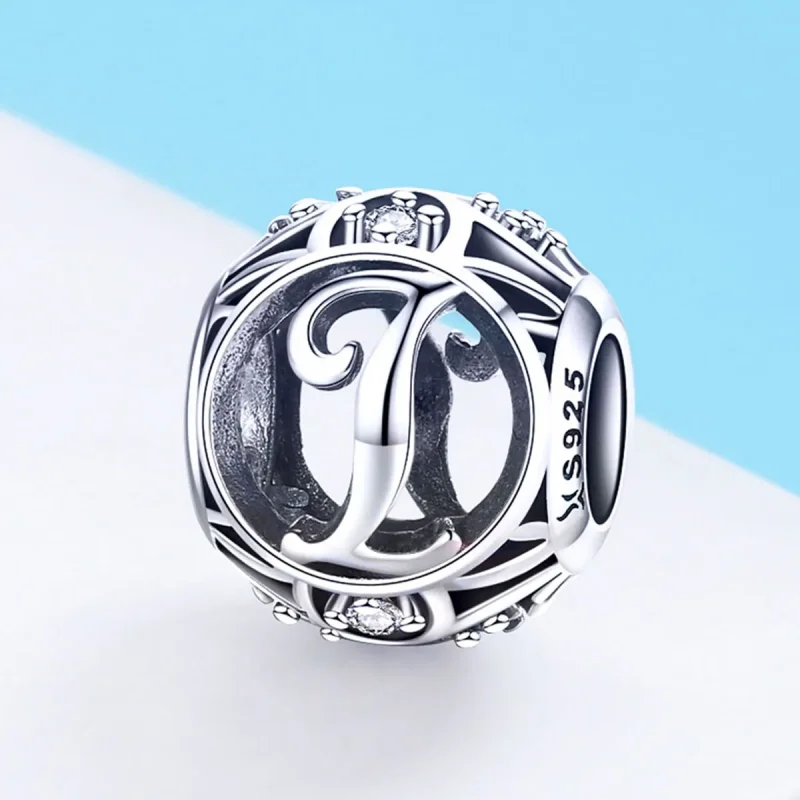 (bilde for) Pandora Style Letter-I Charm - SCC738-I - Vis 2