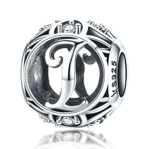 (bilde for) Pandora Style Letter-I Charm - SCC738-I