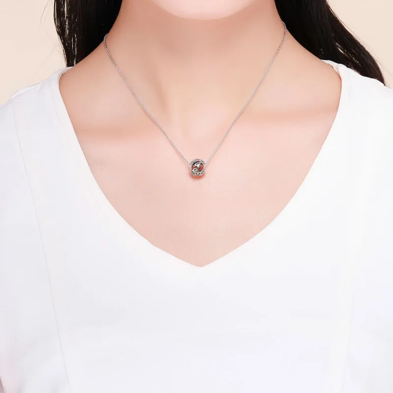 (bilde for) Pandora Style Letter-J Charm - SCC738-J - Vis 5