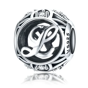 (bilde for) Pandora Style Letter-L Charm - SCC738-L