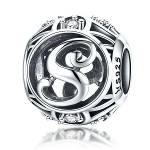 (bilde for) Pandora Style Letter-S Charm - SCC738-S