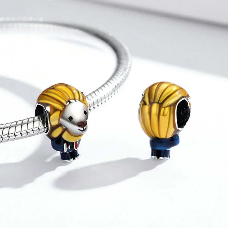 (bilde for) Pandora Style Lion Mayor Charm - SCC1963 - Vis 4