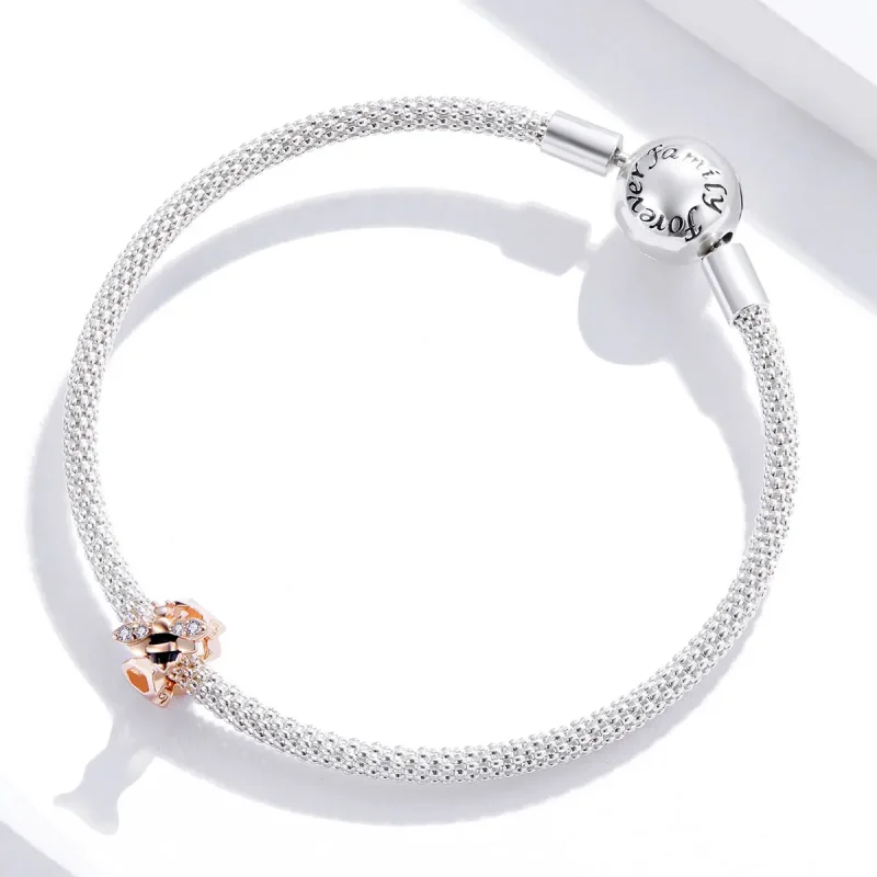 (bilde for) Pandora Style Little Bee Charm - BSC371 - Vis 3