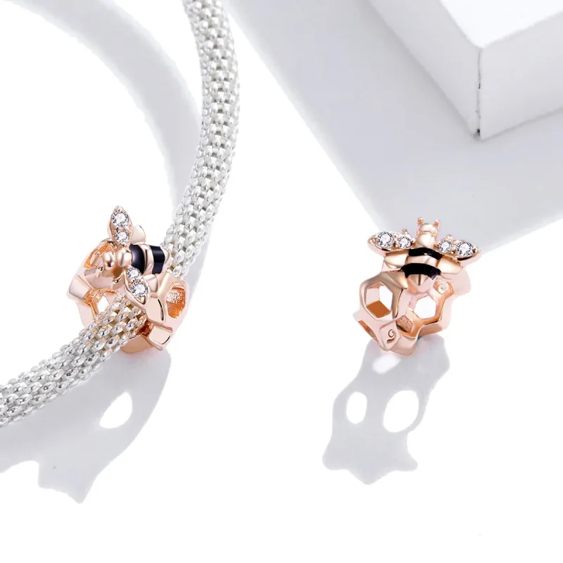 (bilde for) Pandora Style Little Bee Charm - BSC371 - Vis 4