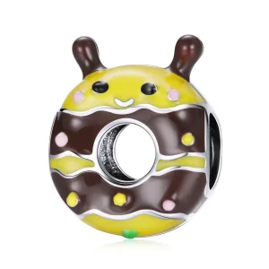 (bilde for) Pandora Style Little Bee Donuts Charm - SCC1878