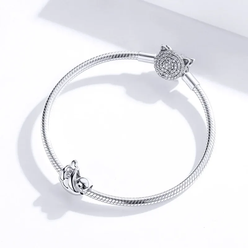 (bilde for) Pandora Style Little Sloth Charm - BSC109 - Vis 3