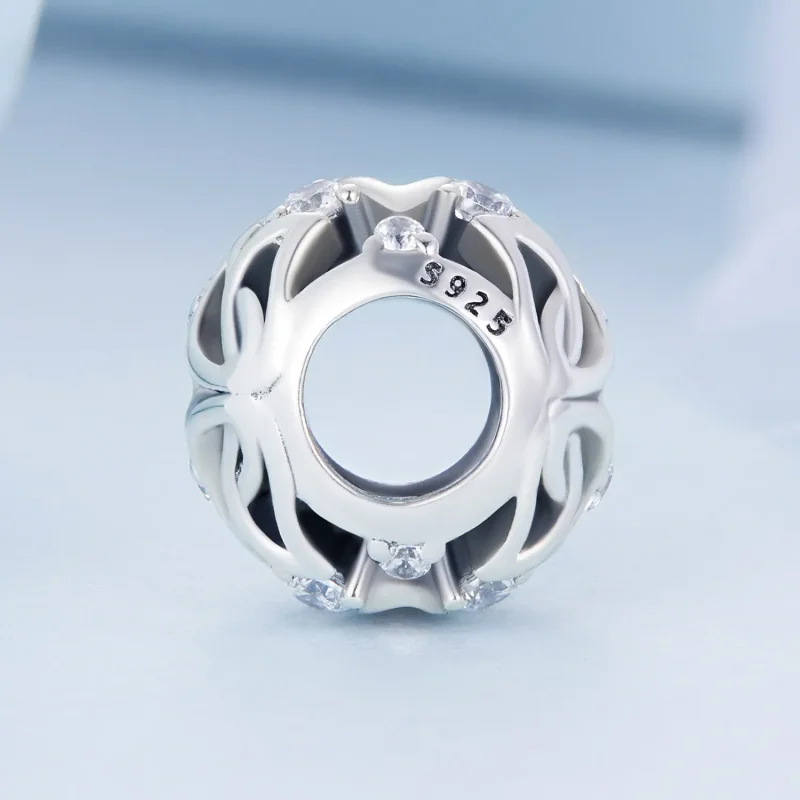 (bilde for) Pandora Style Lotus Charm - BSC675 - Vis 3