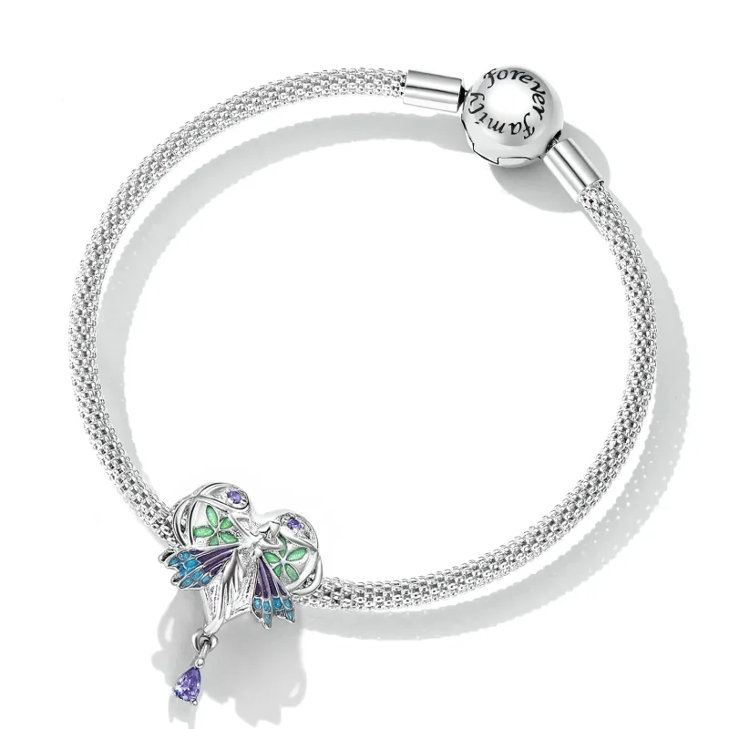 (bilde for) Pandora Style Love Angel Charm - SCC2296 - Vis 5