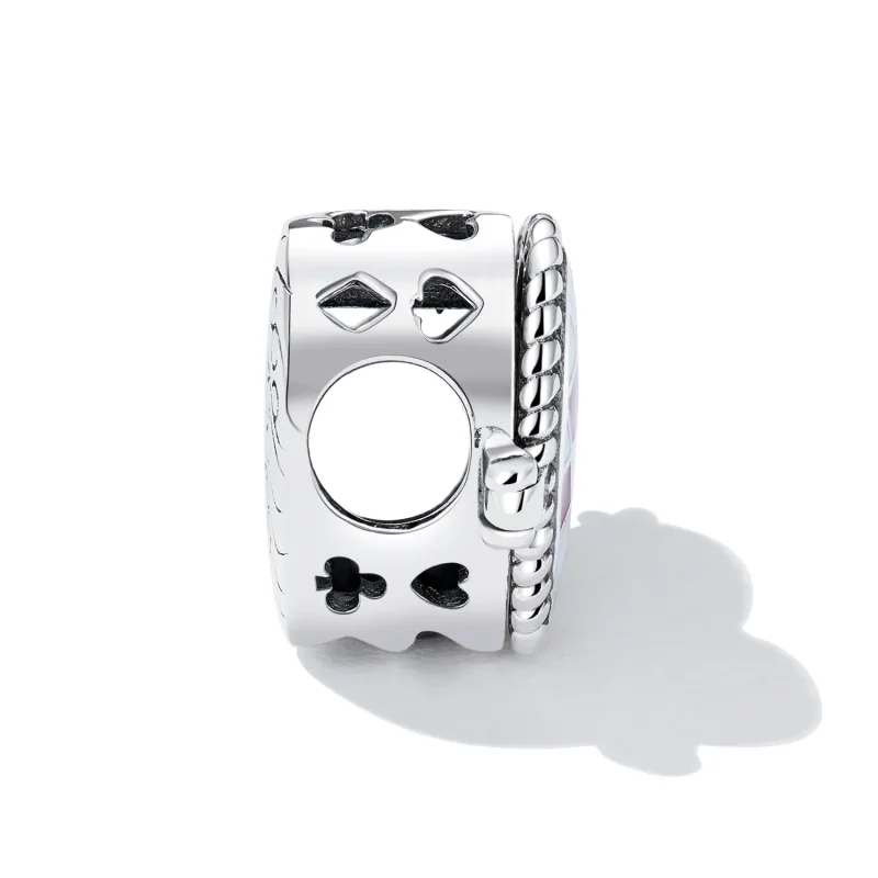 (bilde for) Pandora Style Love Clock Charm - SCC2245 - Vis 3