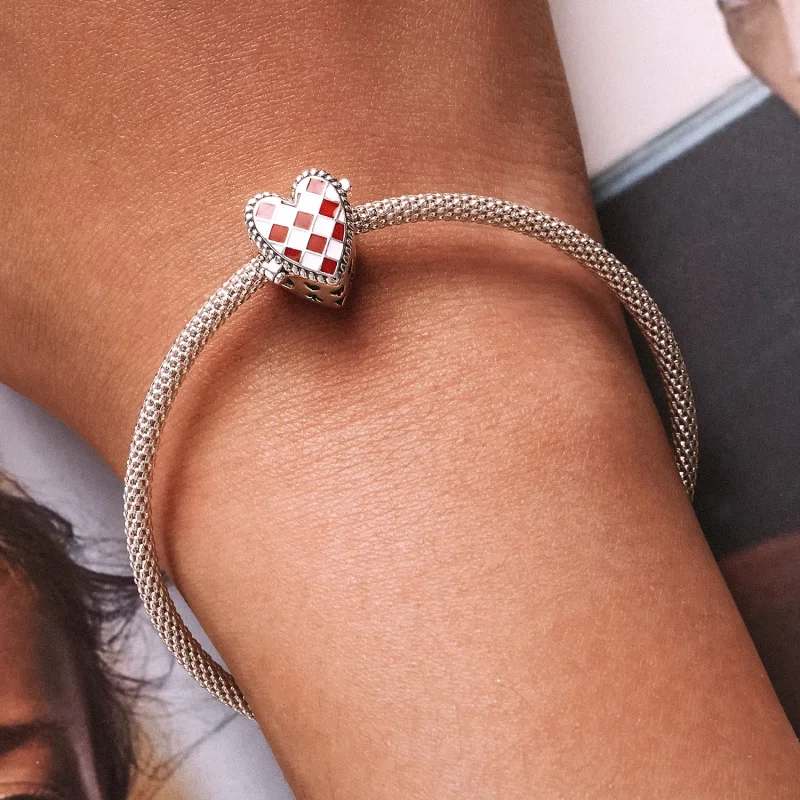 (bilde for) Pandora Style Love Clock Charm - SCC2245 - Vis 6
