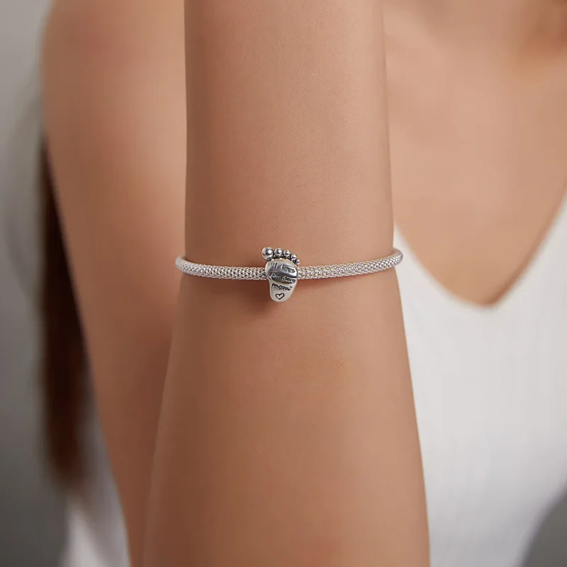 (bilde for) Pandora Style Love Feet Charm - SCC1901 - Vis 5