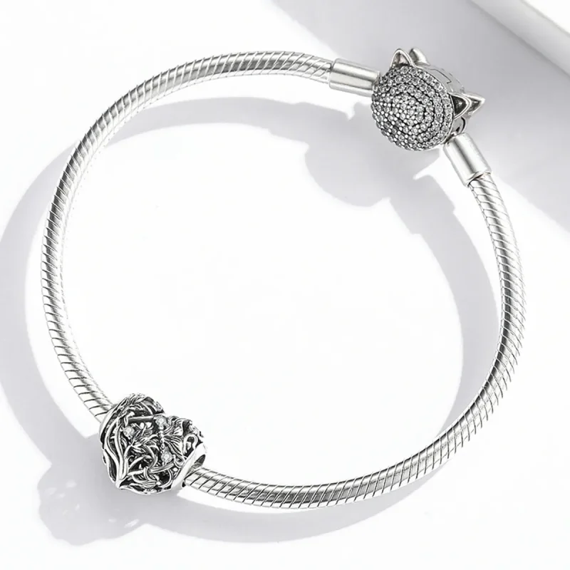(bilde for) Pandora Style Love Garden Charm - SCC2098 - Vis 3