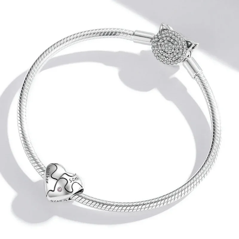 (bilde for) Pandora Style Love Puzzle Charm - SCC1976 - Vis 3