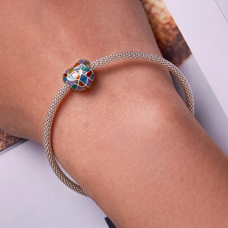 (bilde for) Pandora Style Love Window Charm - SCC2266 - Vis 6