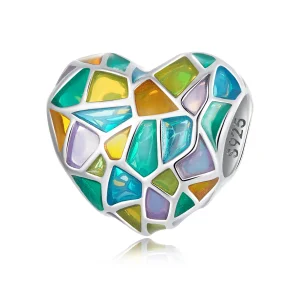 (bilde for) Pandora Style Love Window Charm - SCC2266