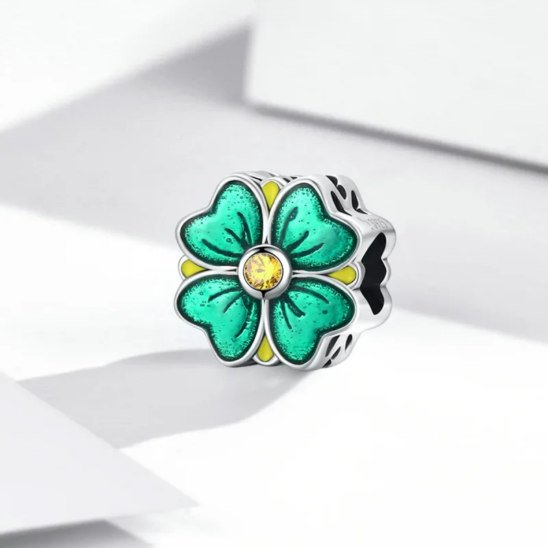(bilde for) Pandora Style Lucky Clover Charm - SCC2018 - Vis 2