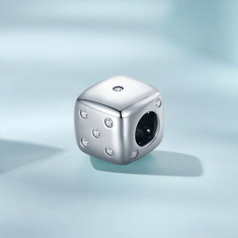 (bilde for) Pandora Style Lucky Dice Charm - SCC2362 - Vis 2