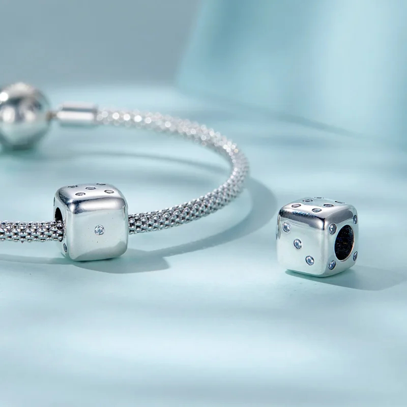 (bilde for) Pandora Style Lucky Dice Charm - SCC2362 - Vis 6