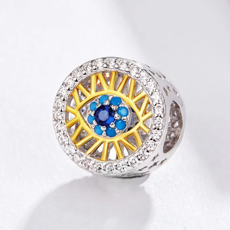 (bilde for) Pandora Style Lucky Eye Charm - BSC080 - Vis 2