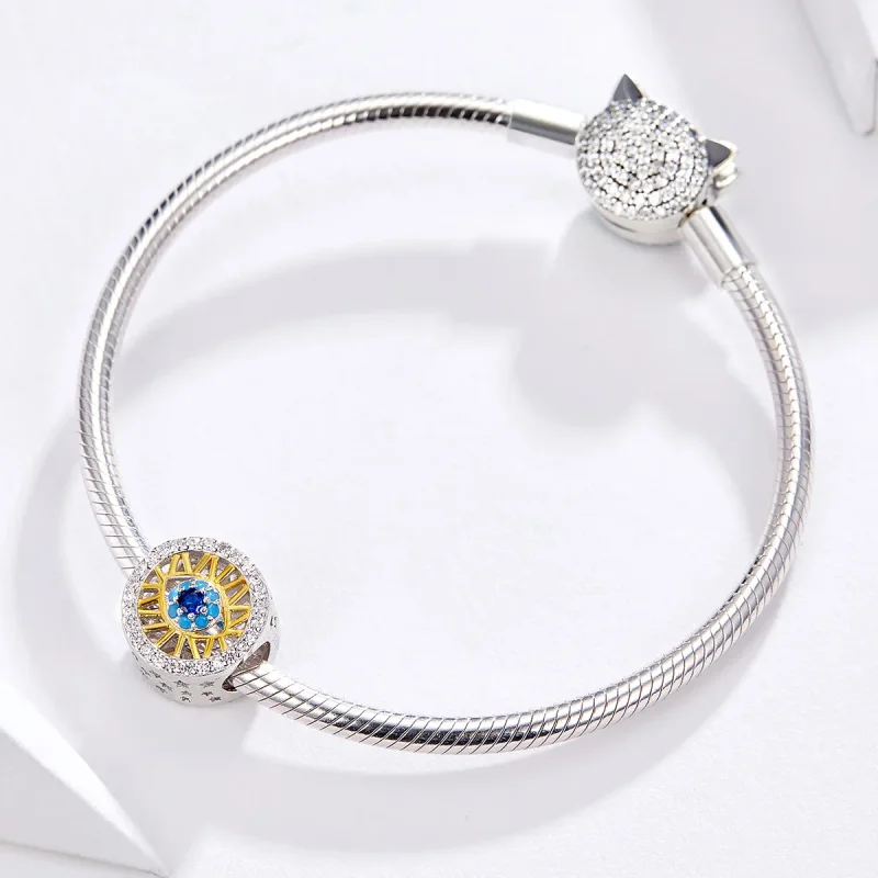 (bilde for) Pandora Style Lucky Eye Charm - BSC080 - Vis 3