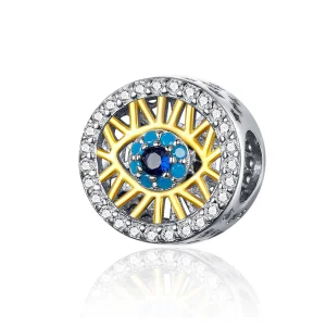 (bilde for) Pandora Style Lucky Eye Charm - BSC080