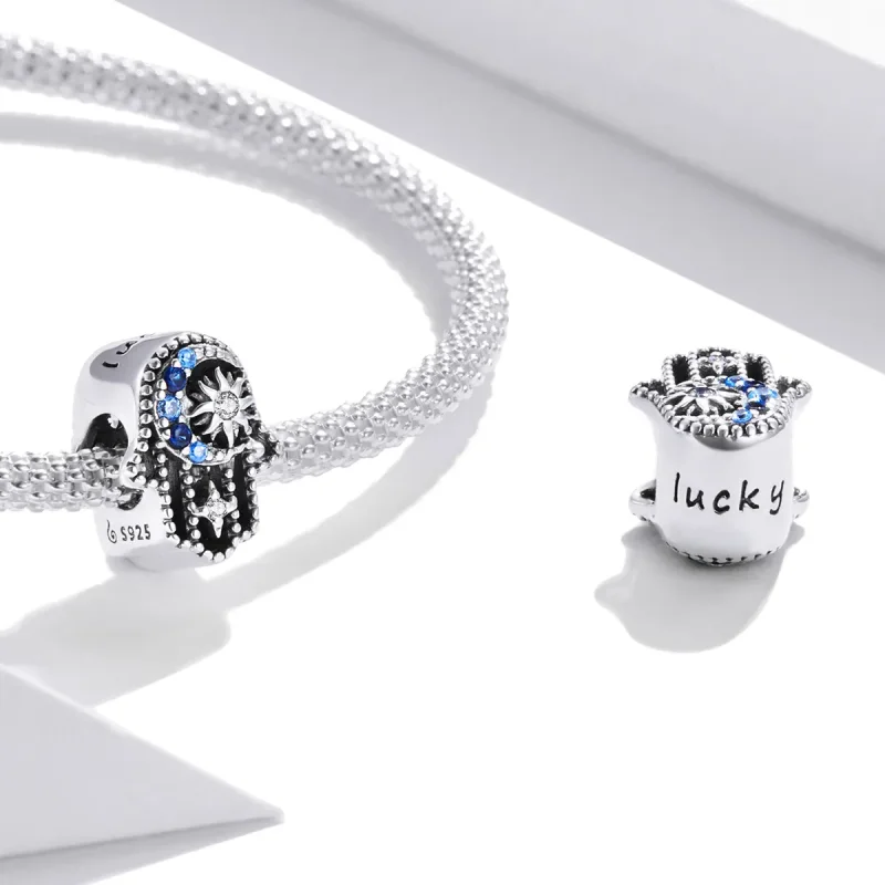 (bilde for) Pandora Style Lucky Hand Charm - BSC440 - Vis 4