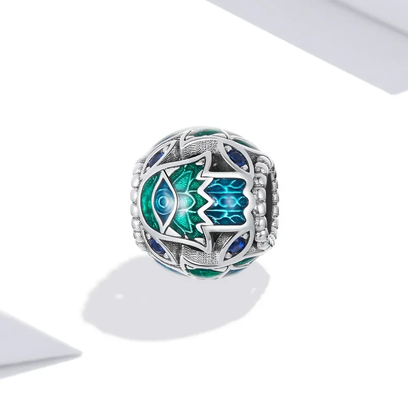 (bilde for) Pandora Style Lucky Hand Charm - BSC565 - Vis 2
