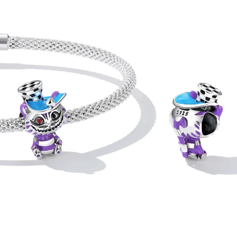 (bilde for) Pandora Style Magic Cat Charm - SCC2242 - Vis 4