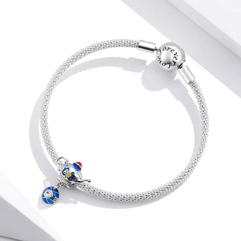 (bilde for) Pandora Style Magic Teapot Charm - BSC318 - Vis 4