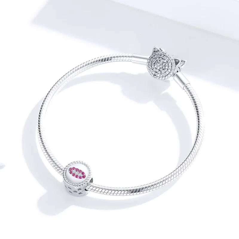 (bilde for) Pandora Style Mark of Love Charm - SCC1347 - Vis 4