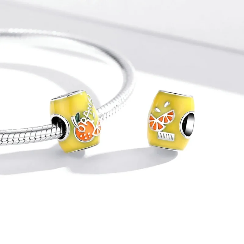 (bilde for) Pandora Style Mini Appelsinjuice Charm - SCC1948 - Vis 3