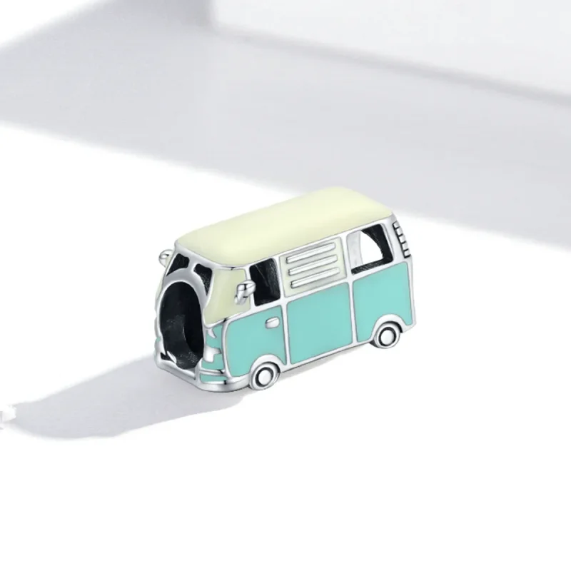 (bilde for) Pandora Style Mini Bus Charm - SCC1972 - Vis 2