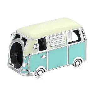 (bilde for) Pandora Style Mini Bus Charm - SCC1972