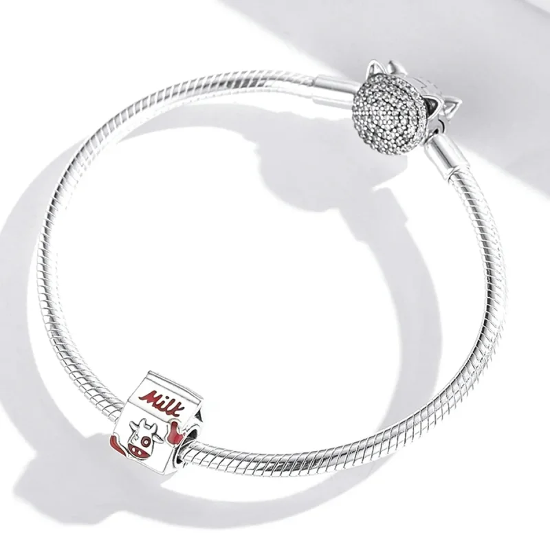 (bilde for) Pandora Style Mini Milk Charm - SCC1945 - Vis 4
