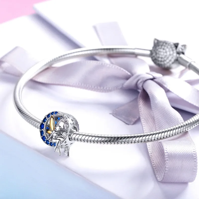 (bilde for) Pandora Style Moonlight Alf Charm - BSC070 - Vis 3